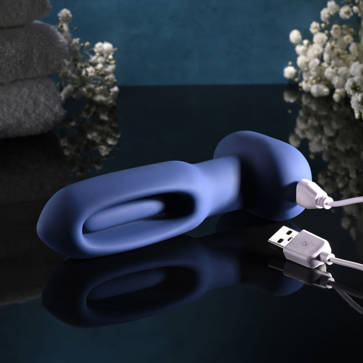 Plug Anal Evolved Albastru (11,4 cm)